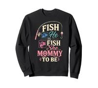 Fishing Gender Reveal Fish He Or She Mommy Gift Sweatshirt