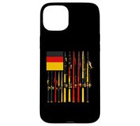 Fishing Germany Flag German Fisherman Case for iPhone 15 Plus
