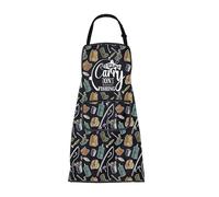 Fishing Gifts for Fisherman Cooking Apron Fish Love Kitchen Apron Fish Print Apron with Pockets Fishing Boat Gifts (25617 Fishing apron)