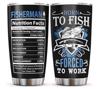Fishing Gifts for Men, Unique Fishing Gifts for Dad/Grandpa/Boys, Gift for Fisherman, Dad/Papa Fisherman Present, Birthday Present for Mens Who Love to Fish Tumbler 20oz