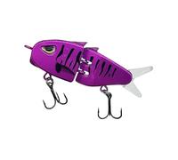 Fishing Glide Bait, Bass Glide Bait, Trout Pike Crappie Compatible with Fresh and Saltwater Realistic Articulating Swimbait