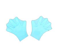 fishing gloves. 1 Pair Snorkeling Fins Silicone Swimming Equipment Full Hands Diving Accessories Webbed Palm Adults Kids Silica Gel Gloves(1 Pair Blue,Adults)