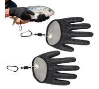 Fishing Gloves Non-slip Gear Mittens with Hooks