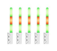 Fishing Glow Sticks,Fishing Glow Sticks Waterproof Luminous Night Sea Float LED Light Stick,Removable Waterproof Float Tackle Night Tackle Waterproof Luminous Light,Rod Tip Glow Sticks for Sea Fishing