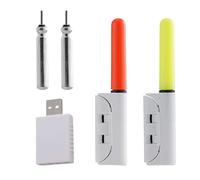 Fishing Glow Sticks, Fishing Rod Light Luminous Stick Light, Rod Tip Lights for Night Fishing, Waterproof Luminous Glow Sticks With Buckle, For Sea Fishing Accessory Fishing Enthusiasts