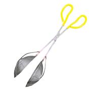 Fishing Gripper - Double Strainer Spoon, Anti Slip Handle Fishing Scoop with Drain Holes, Multi Fish Catch Tool for Carp, Catfish, Bass, Loach, Shrimp, Beach, Sea, Lake, Outdoor Use