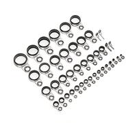 Fishing Guides Line Rings, Fishing Guides Line Rings For Rock Casting 41 in 1 Set Universal Rock Casting Tackle Top Tips For Rod