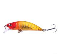 Fishing Hard Lure with Reflective Coating and Precise Weight Integration for Consistent Sink Rate and Reliable Action in Still and Moving Water (L)