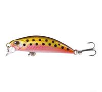 Fishing Hard Lure with Reflective Coating and Precise Weight Integration for Consistent Sink Rate and Reliable Action in Still and Moving Water (B)