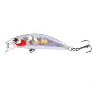 Fishing Hard Lure with Reflective Coating and Precise Weight Integration for Consistent Sink Rate and Reliable Action in Still and Moving Water (I)
