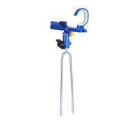 Fishing Holder,Support With Skewers Driven In The Ground Under Rod,Surfcasting Rod Holder and Beach Fishing | For use when fishing from dinghy, dock, boat, surfc