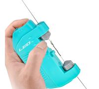 Fishing Hook - 28mm FishingLine Tor, Multifunctional Tyer Machine Tying Device, Black Electric Device Automatic Fishings Hook Tier Tool | Non Slip GT Line to Leader Connection Winder Fishing