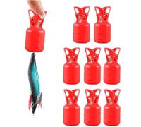 Fishing Hook Cover - 10pcs 5x2.4cm Squid Shrimp Protective Clip | Cuttlefish Umbrella Storage Guard | Sea Fishing Tackle Accessory, Portable Safe Holder For Jig Hooks