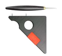 Fishing Hook Distance Measure Ruler and Knot Tying Device Set