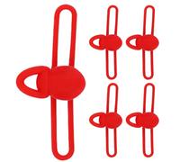 Fishing Hook Holder - 5cm Silicone Keeper, Stretch Lure Lock | Durable Rod Accessory for Saltwater Freshwater Casting Trolling Surf Pier Boat Kayak Bank Travel Storage Protection Control