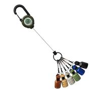 Fishing Hook Protective Covers,6 Piece Lightweight Fishermen Accessories Set - Fishing Hook Protector with Telescopic Closure - for Beginners Men Boat Kayak Outdoor Lake River Saltwater and