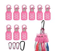 Fishing Hook Protector | 9 Pieces Squid Hook Cover with Buckle - Fishing Squid Hook Protector for Sea Freshwater Fishing Beginner Angler