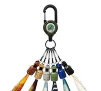 Fishing Hook Protector Kit - Squid Hooks Guard | Covers with Telescopic Buckle | Wooden HookGuards for Saltwater & Freshwater | 6-Piece Safety Accessories | Transport Fully Rigged Rods