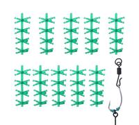 Fishing Hook Retainer | 10 Strings Soft Lightweight Fish Gear | Fly Fishing Beads,for Boating Trolling Offshore Inshore Saltwater Deck Shore River Lake Pond Beach Camping