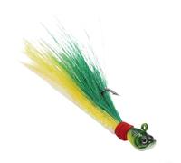 Fishing Hook Tackle with Metal Jig Lure and Feathered Tail, Suitable for Sea Bass Pike Carp, Providing Enhanced Attraction Underwater (42g A)