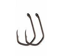 Fishing Hooks 15pcs PTFE Coated High Carbon Steel Fish Hook Micro Barbed with Eye Carp Fishing Hook Accessories Fishing Equipment (Color : 4#)