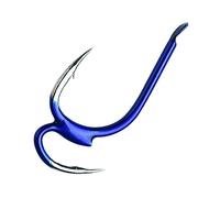 fishing hooks Fishing Hook 10 Pcs 1 Package High-carbon Steel Two Strength Tip Sharp Fighting Hook with Barbed Fish Gear Sea Fishing angling hooks(10#)