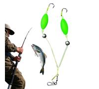 Fishing Hooks for Fishing, Double Hook Reverse Basic Assembly, Robust Design in Several Sizes for Trout Fishing and Versatile Fishing Adventures