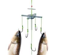 Fishing Hooks - Line Hook for Anglers, Six Claw Design, Easy to Use Rigs Boat Kayak River Bass Pond Lake