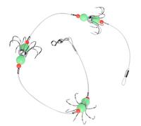 fishing hooks Luminous Squid String Hook Octopus Fishhook 8 Claws Barbed Fishing Hook Fluorescence Night Fishing Hook Line Tackles Accessories angling hooks
