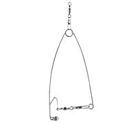 Fishing Hooksetter Device - Automatic Ice Bait Trap, Stainless Steel Fish Catcher | Quick Trigger Rod Holder Tool, Adjustable Spring Hook Set, Durable Gear for Lakes Shores Boats Piers