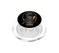 Fishing I Rescue Fish and Beer Funny Angler Vintage Gift PopSockets PopGrip for MagSafe