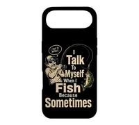 Fishing I Talk To Myself Funny Angler Bass Gift Case for iPhone Air