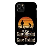Fishing If I've Gone Missing Retro Angler Gift Case for iPhone 11 Pro Max