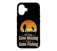 Fishing If I've Gone Missing Retro Angler Gift Case for iPhone 16