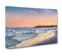 Fishing in Cape Cod Canvas Print | Gallery Wrapped 30mm Frame Wall Art | 30x20 inches | Ready to Hang | Modern Picture | Living Room Bedroom Lounge Office
