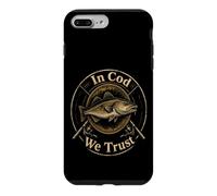 Fishing In Cod We Trust Vintage Angler Badge Gift Case for iPhone 7 Plus/8 Plus