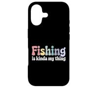 Fishing Is Kinda My Thing Funny Retro Fishermen Lover Case for iPhone 17