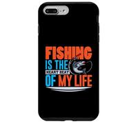 Fishing Is the Heart Beat of My Life - Fisher Mens Fishing Case for iPhone 7 Plus/8 Plus