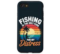 Fishing Is the Only Cure My Therapy Stress Relief Fisherman Case for iPhone SE (2020) / 7 / 8