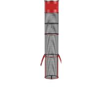 Fishing Keep Nets Quick-dry Stainless Steel Ring Fish Protection Net Anti-hang Fishing Net(35x1.6m)