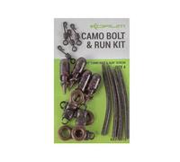 Fishing kit Korum Bolt & Run (x4) Noir TU