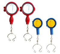 Fishing Knot Tying Tool - 4Pcs Fishing Accessories for Tying Line to Hooks, Fishing Tackle for Sea, Carp & Fly Fishing, Cover Hook on Fishing Rod (DJ01)