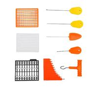 Fishing Knot Tying Tool, ABS Bait Rigging Needle Set Fishing Accessories with Knot Puller for Lakes, Rivers