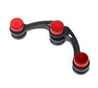 Fishing Knot Tying Tool Portable Machine for Sea Carp Fly Angling - Adjustable Bobbin Winder ABS Plastic Black 146mm
