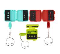Fishing Knot Tying Tool, Quick-Tie Time-Saving Device, 3pcs, Fishing Line Assistant, Angler Hook Equipment, Anti-Slip Grip Design, For Boat Lake Sea Camping Adventures