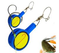 Fishing Knots - 2 Fishing Hook Protector Tie,Fishing Hook Holder Fly Fishing Knots Tying Tools Sturdy and Practical for Bait Protection
