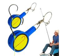 Fishing Knots for Tying - Bait Protector 2pcs Fly Fishing Knot Line Knotter | Practical and Sturdy Fly Fishing Knot Tying Tools for Freshwater and Saltwater