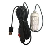 Fishing Lamp | 8 USB Port High Brightness Lamp | Waterproof Fish Light with 5m Cable - For Catching Squid and Hornet at Night On Boat At Sea In Salt Water Lake And In Salt Water