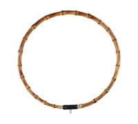Fishing Landing Net Circle, Round Frame DIY Assembly Elegant Design for Fly Fishing Enthusiasts Replacement Part(30cm)