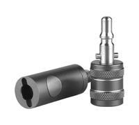 Fishing Landing Net Handle Connector - Landing Adapter Joint Fitting Dip Net Connector - Portable Tight Connection Rod Head Converter for Family Friends Colleagues